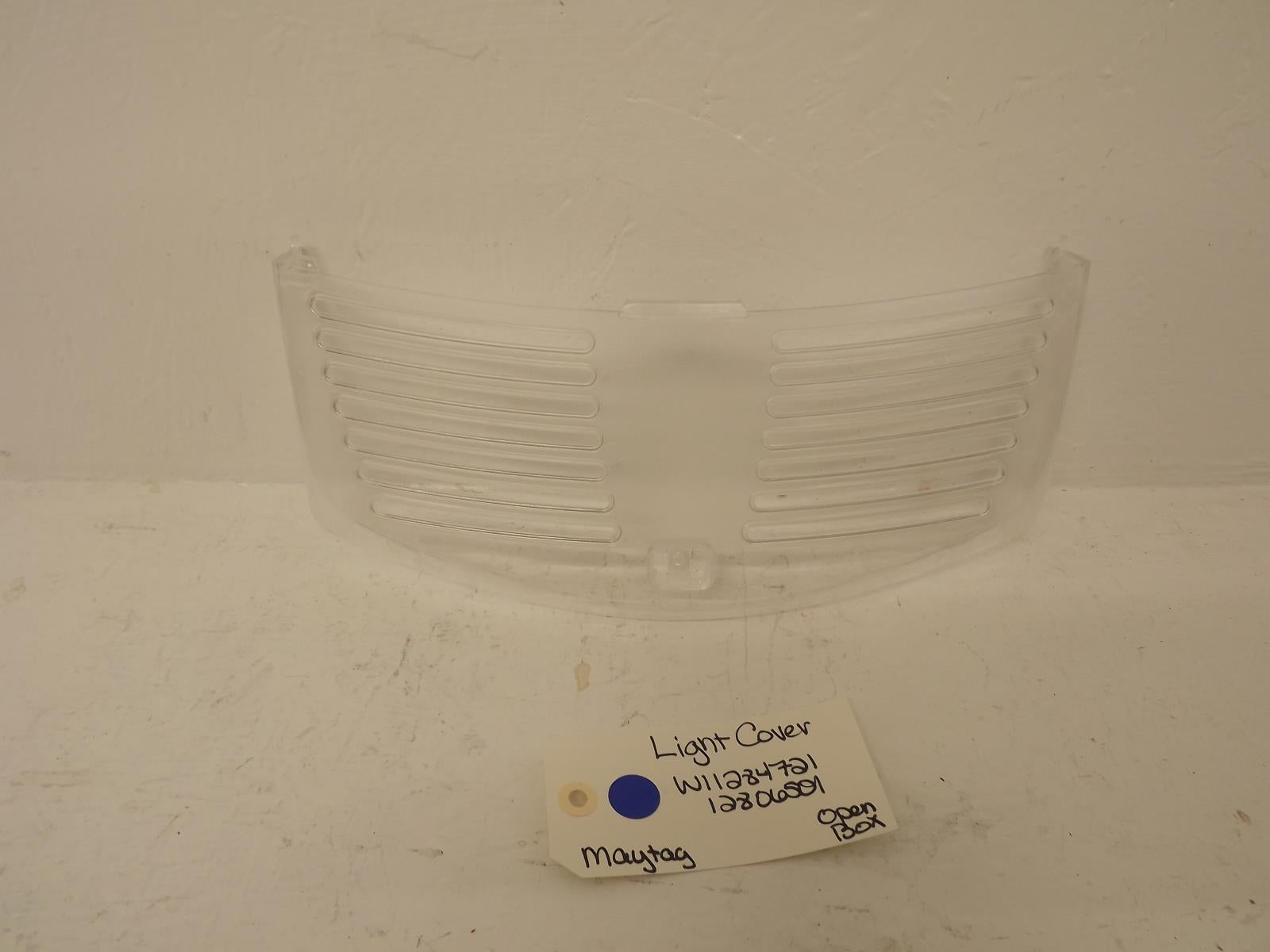 Maytag Refrigerator W11284721 12806501 Light Cover Open Box Maytag Refrigerator W11284721 12806501 Light Cover Open Box